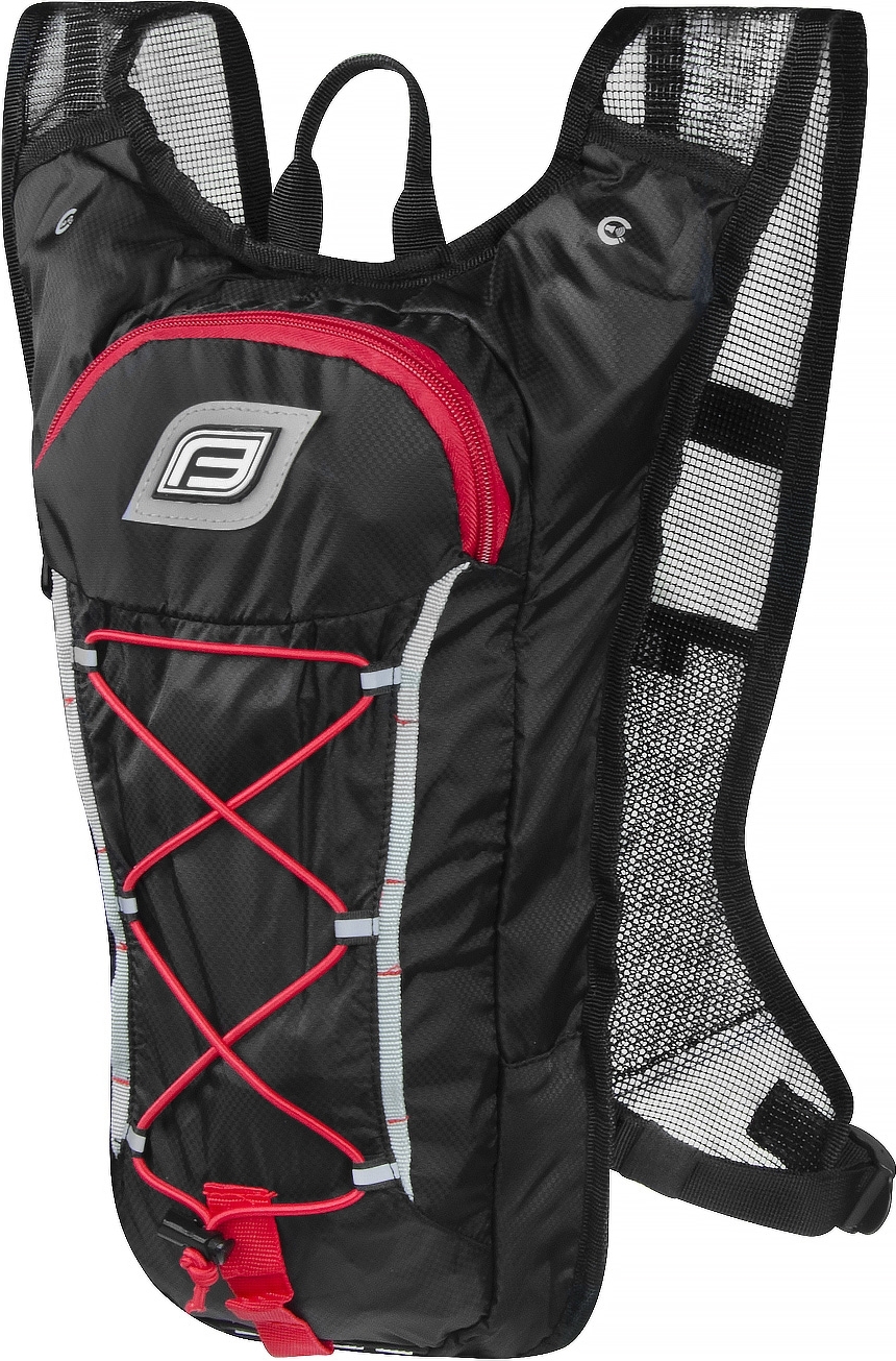batoh FORCE PILOT 10 l, černo-červený