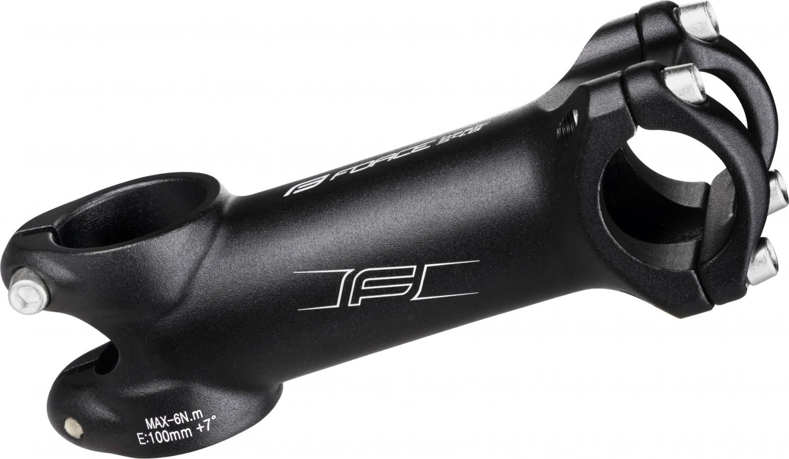 představec FORCE BASIC S4.6  25,4 Al, černý Velikost: 25,4/100mm