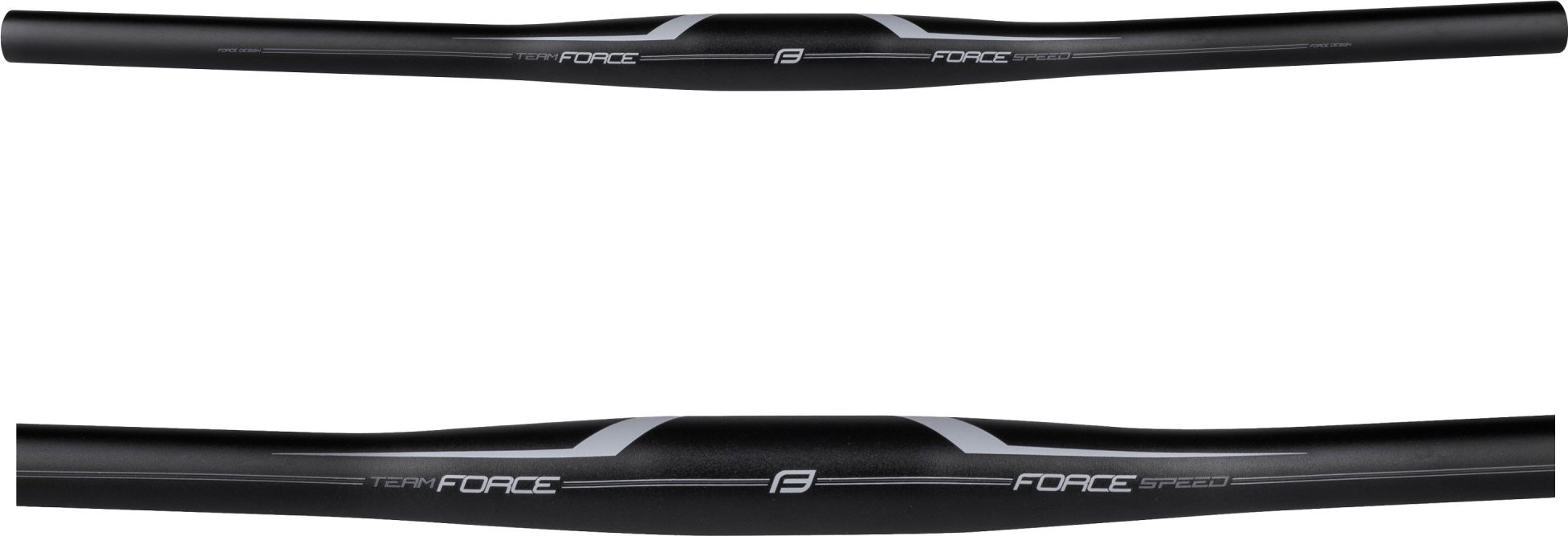 řídítka FORCE SPEED rovné 31,8/ 640 Al,černé mat