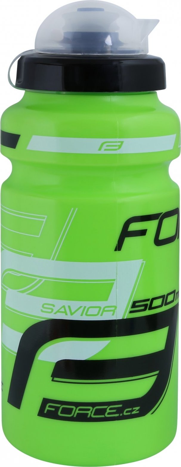 láhev FORCE SAVIOR ULTRA 0,5 l, zeleno-bílo-černá