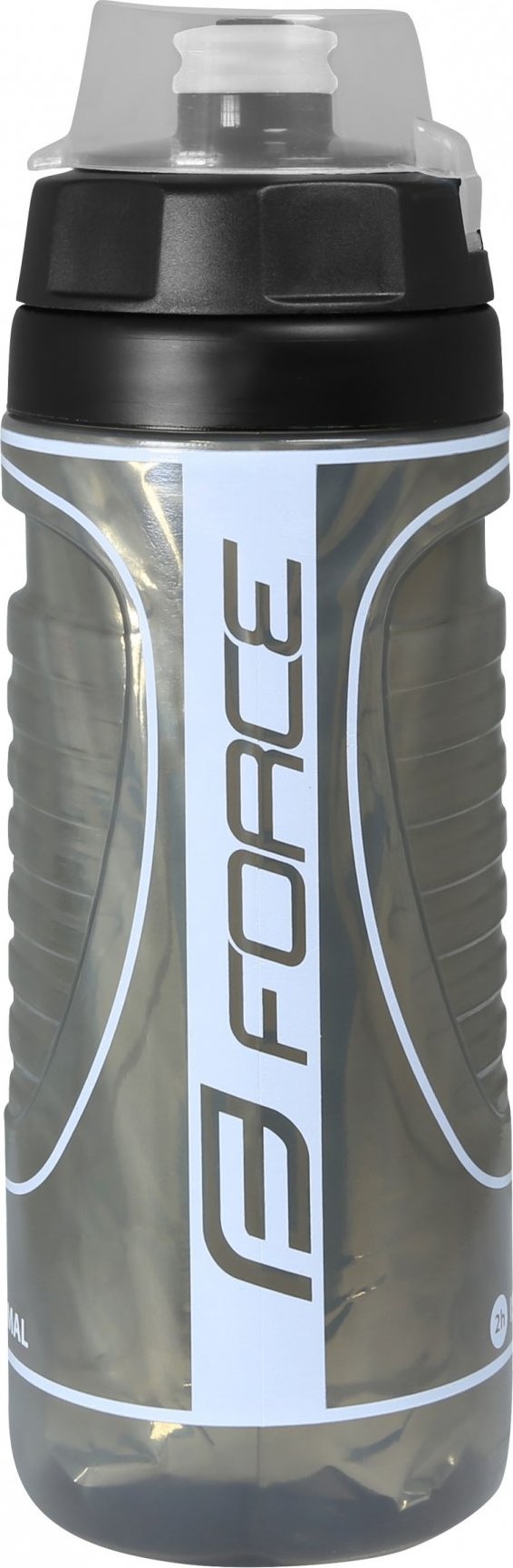 láhev FORCE HEAT 0,5 l termoláhev, černo-šedá