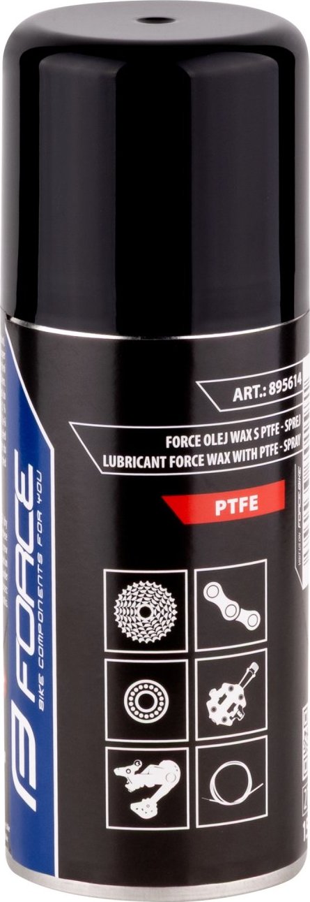 mazivo-sprej FORCE olej WAX s PTFE, 150ml