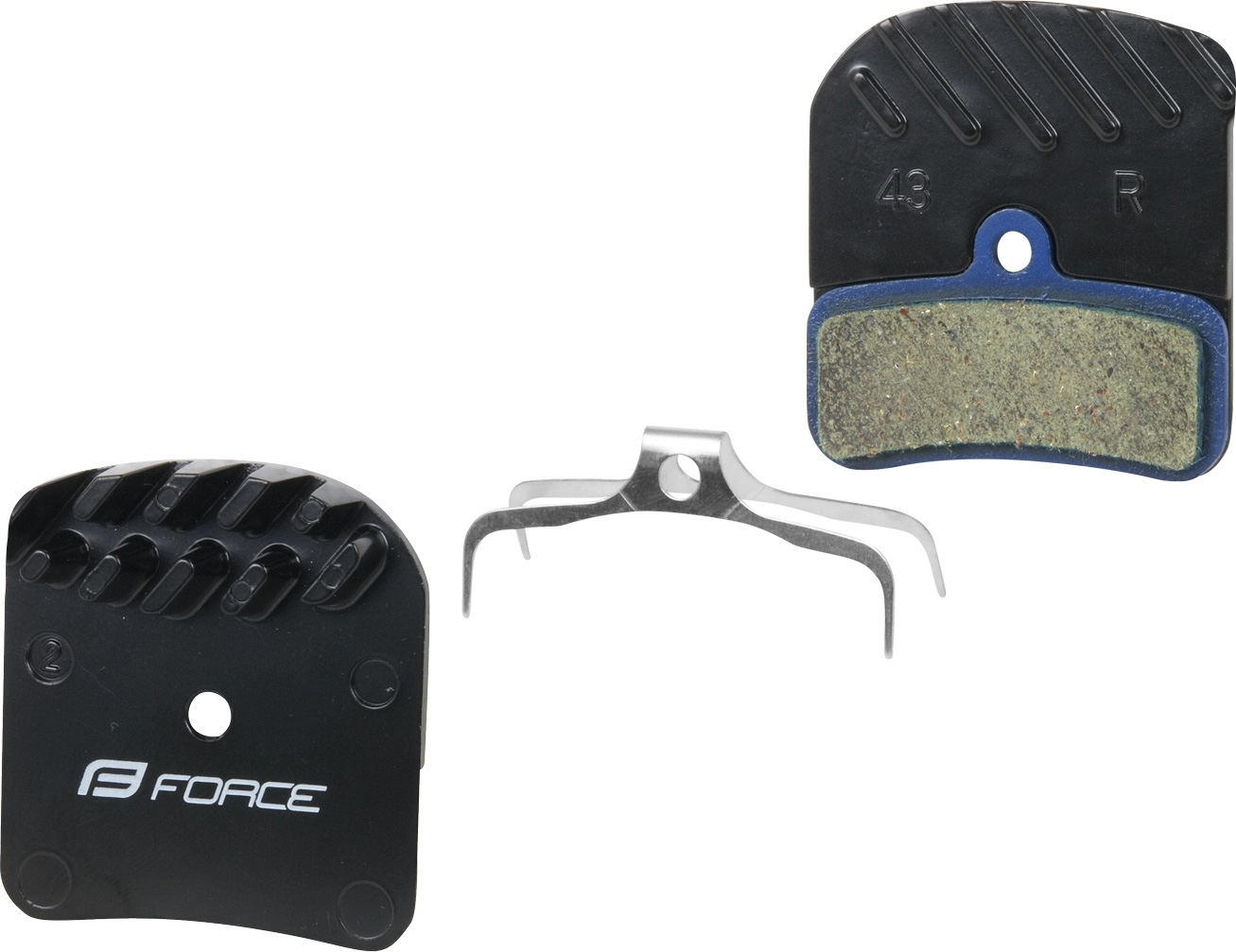 destičky brzdové FORCE SH H03A polymer,s chladičem