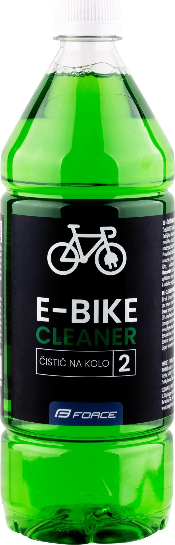 čistič FORCE E-BIKE k doplnění - 1l - zelený
