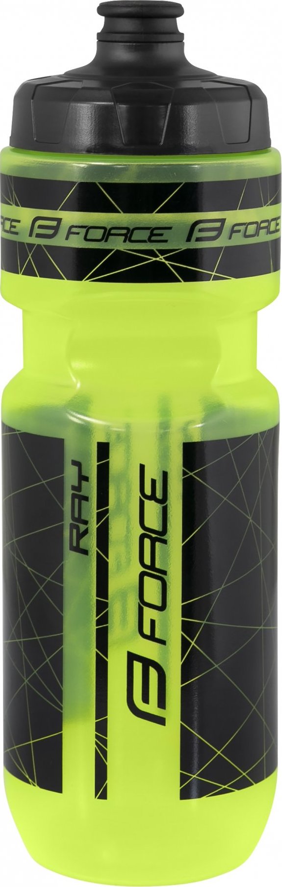 láhev FORCE RAY 0,75 l, transparentní fluo