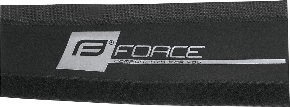kryt pod řetěz FORCE neoprén 9cm, černo-stříbrný