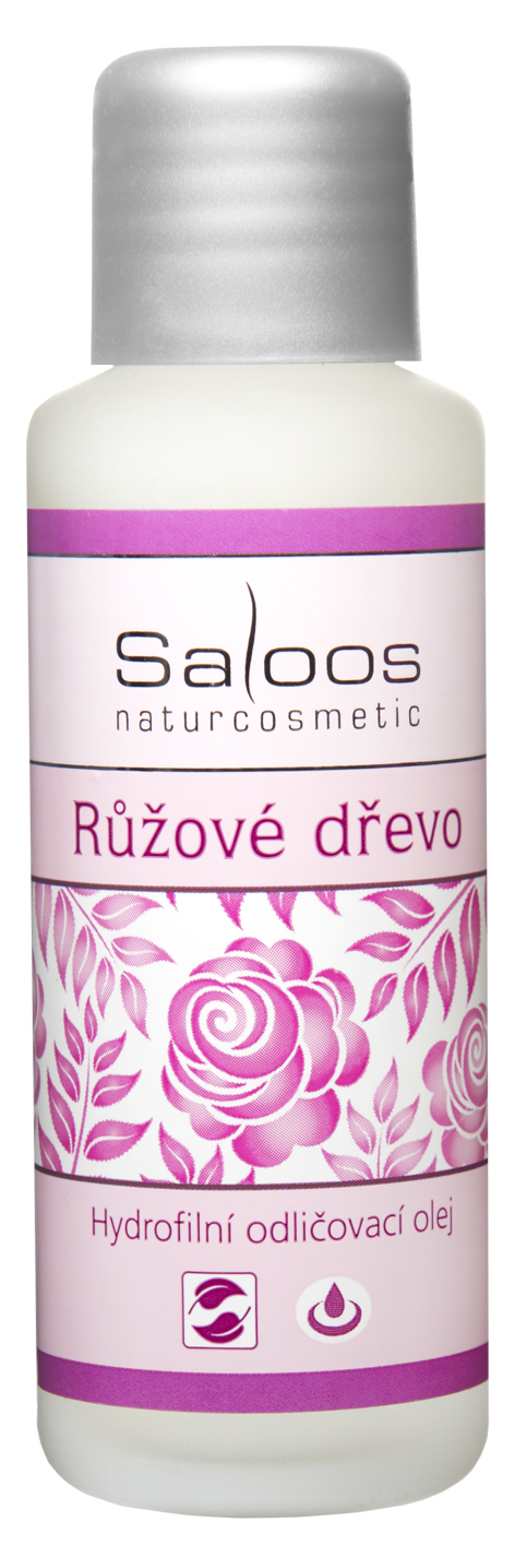 Hydrofilní odličovací olej Růžové dřevo SALOOS Naturcosmetics 50 ml