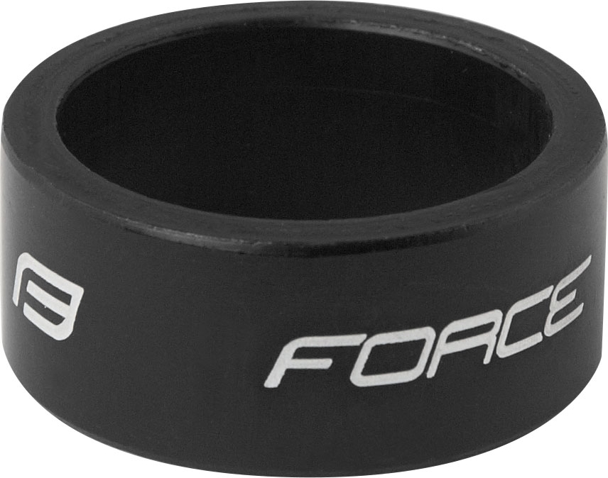 podložka FORCE 1 1/8" AHEAD 15 mm Al, černá