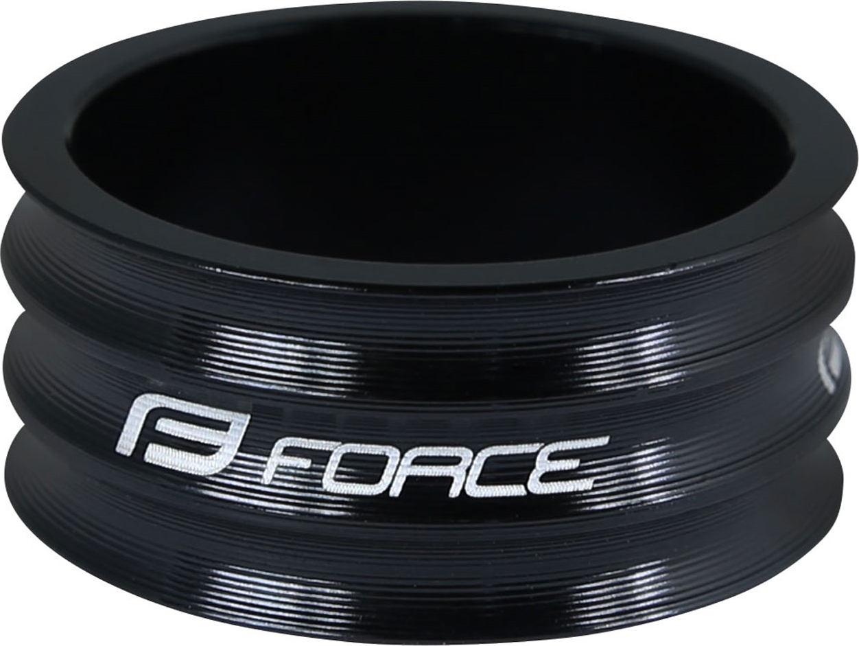 podložka FORCE 1 1/8" AHEAD 15 mm Al, černá