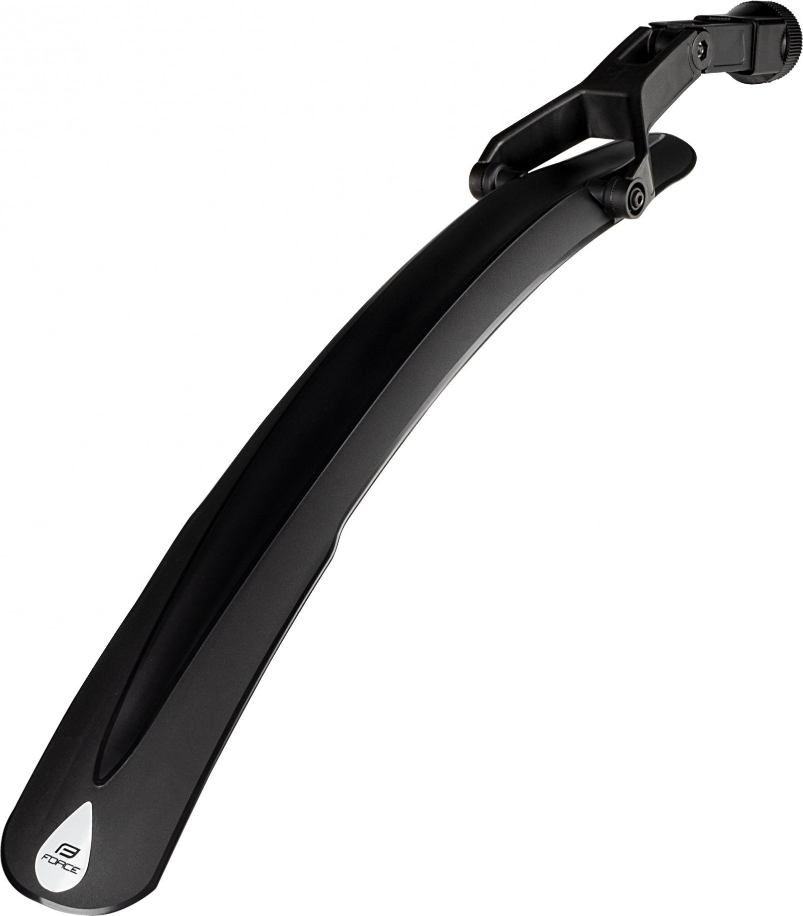 blatník FORCE SPLASH na sedlovku,27,5-29"plast,črn
