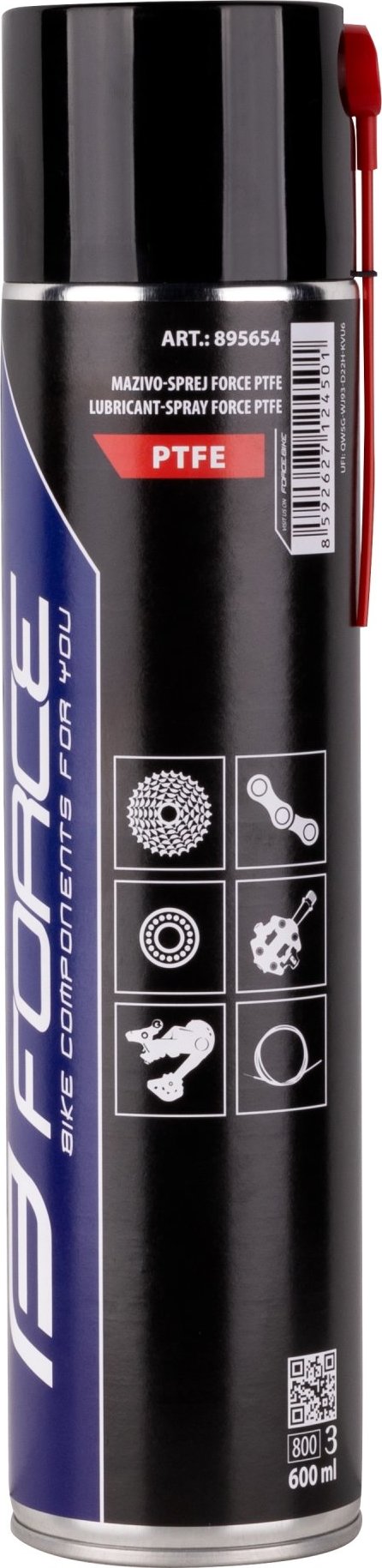 mazivo-sprej FORCE PtFe 600ml