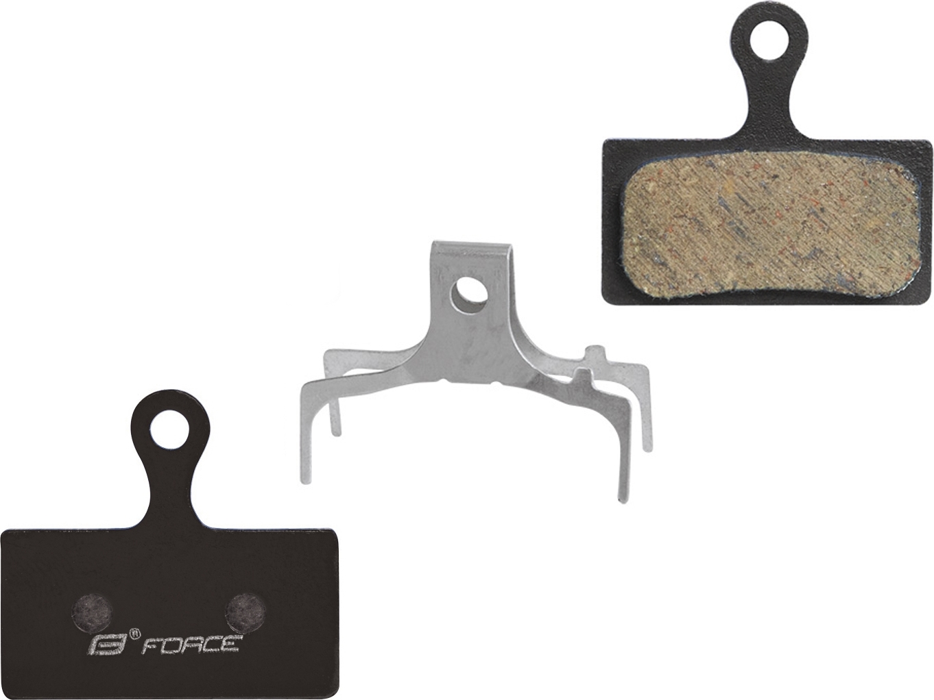 destičky brzdové FORCE SH G03A E-BIKE polymer