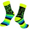 ponožky FORCE SPROCKET, žluté (Velikost S-M/36-41)
