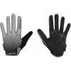 rukavice FORCE KID MTB ANGLE letní, šedo-černé (Velikost L)