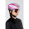 přilba FORCE TERY, bílo-růžová (Velikost S-M)