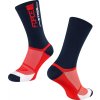 ponožky FORCE STAGE, modro-červené (Velikost S-M/36-41)