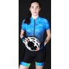dres FORCE GEM LADY kr. rukáv, modrý (Velikost L)
