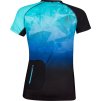 dres FORCE MTB CORE LADY, tyrkysovo-černý (Velikost L)