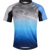 dres FORCE MTB CORE, šedo-modrý (Velikost 3XL)
