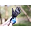 rukavice FORCE MTB CORE letní, modré (Velikost L)