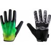 rukavice FORCE MTB CORE letní, fluo-zelené (Velikost L)