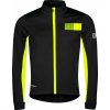 bunda F FROST softshell zimní, černo-fluo