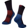 ponožky FORCE POLAR, modro-červené (Velikost S-M/36-41)