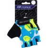 rukavice FORCE PLANETS KID, modro-fluo (Velikost M)