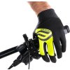 rukavice FORCE MTB POWER, černo-fluo (Velikost L)