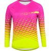 dres F MTB ANGLE LADY dl. rukáv, růžovo-fluo (Velikost L)