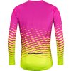 dres F MTB ANGLE LADY dl. rukáv, růžovo-fluo (Velikost L)