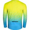 dres FORCE MTB ANGLE dlouhý rukáv, fluo-modrý (Velikost L)