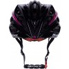 přilba FORCE SAURUS, černo-růžová (Velikost S-M)