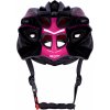 přilba FORCE SAURUS, černo-růžová (Velikost S-M)