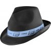 klobouk FORCE PANAMA, černý-pastel.modrý