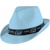 klobouk FORCE PANAMA, pastel.modrý-černý