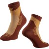 ponožky FORCE DUNE, hnědé (Velikost S-M/36-41)