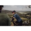 dres FORCE MTB MOUNT LADY kr. rukáv, modrý (Velikost L)