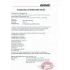 k 393173 393173 BSC200S Declaration of Conformity