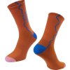 ponožky FORCE ENDLESS, cihlové (Velikost S-M/36-41)