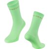 ponožky FORCE SMACK, limeta (Velikost S-M/36-41)