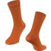 ponožky FORCE SMACK, cihlové (Velikost S-M/36-41)