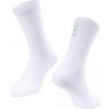 ponožky FORCE COLOUR dlouhé, bílé (Velikost S-M/36-41)