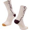 ponožky FORCE ENDLESS, krémové (Velikost S-M/36-41)