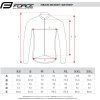 bunda FORCE WINDPRO neprofuk, fluo (Velikost 3XL)