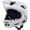 přilba FORCE DROP downhill, bílo-šedá (Velikost XS-S)