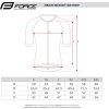 dres FORCE SWAY LADY kr. rukáv, růžový (Velikost 3XL)