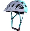 přilba FORCE CORELLA MTB, šedo-tyrkysová (Velikost S-M)