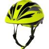 přilba FORCE FUN STRIPES dětská, fluo-černo-šedá (Velikost S)