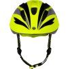 přilba FORCE FUN STRIPES dětská, fluo-černo-šedá (Velikost S)